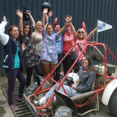 Becky and Hens Mid Wales Off Road Gallery